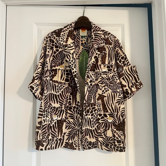 Farm Rio Sand Safari Shirt - Picture 6 of 9